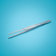 Beautytools INOX SOLID-GRIP 13 cm Puntpincet / Verbandpincet - Wattenpincet Voor Hygiënische Doeleinden - Afgerond Precisiepunt met Getand bek (Recht) (PT-1727)