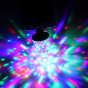 Mini discolampje met USB aansluiting