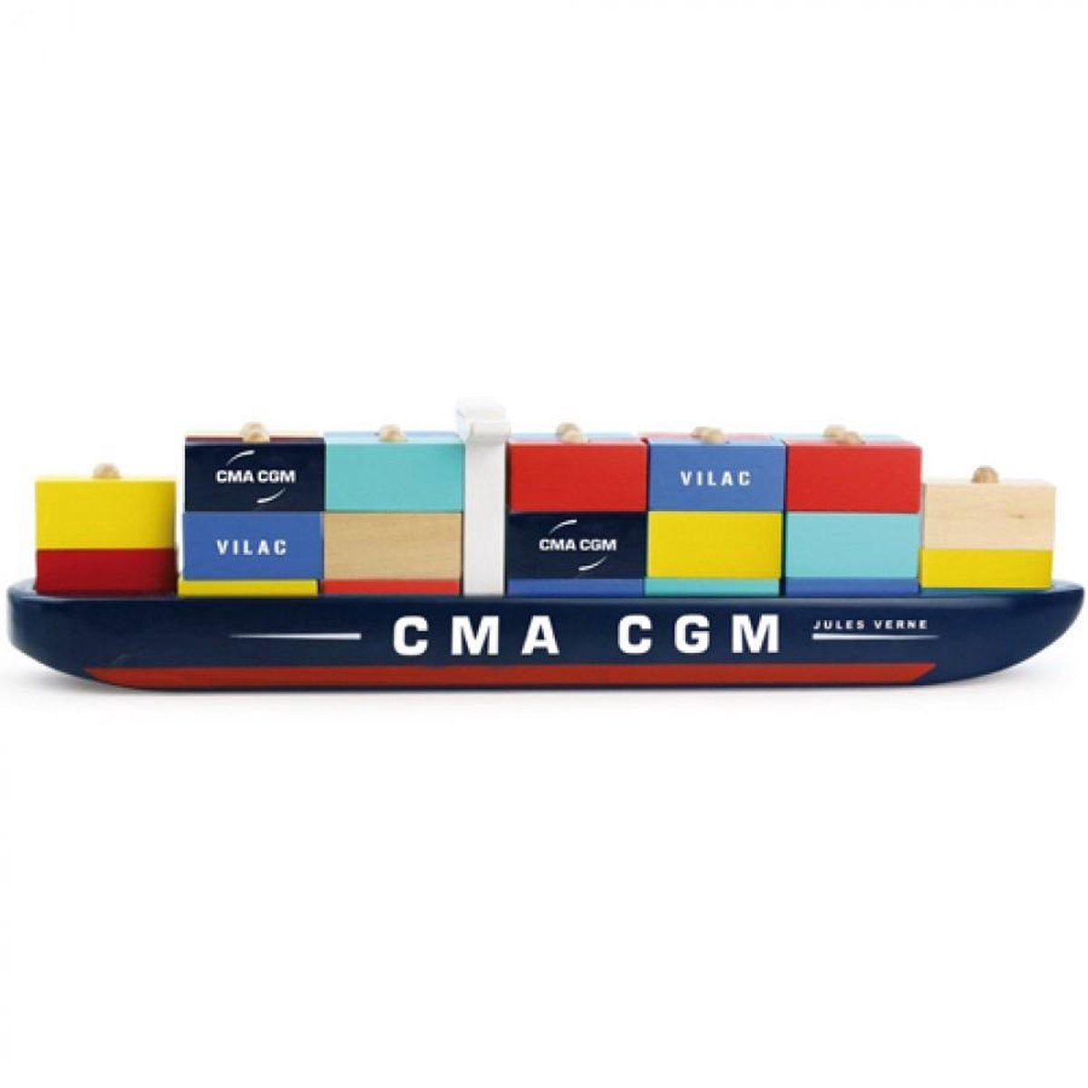 Vilac Containerschip blokken