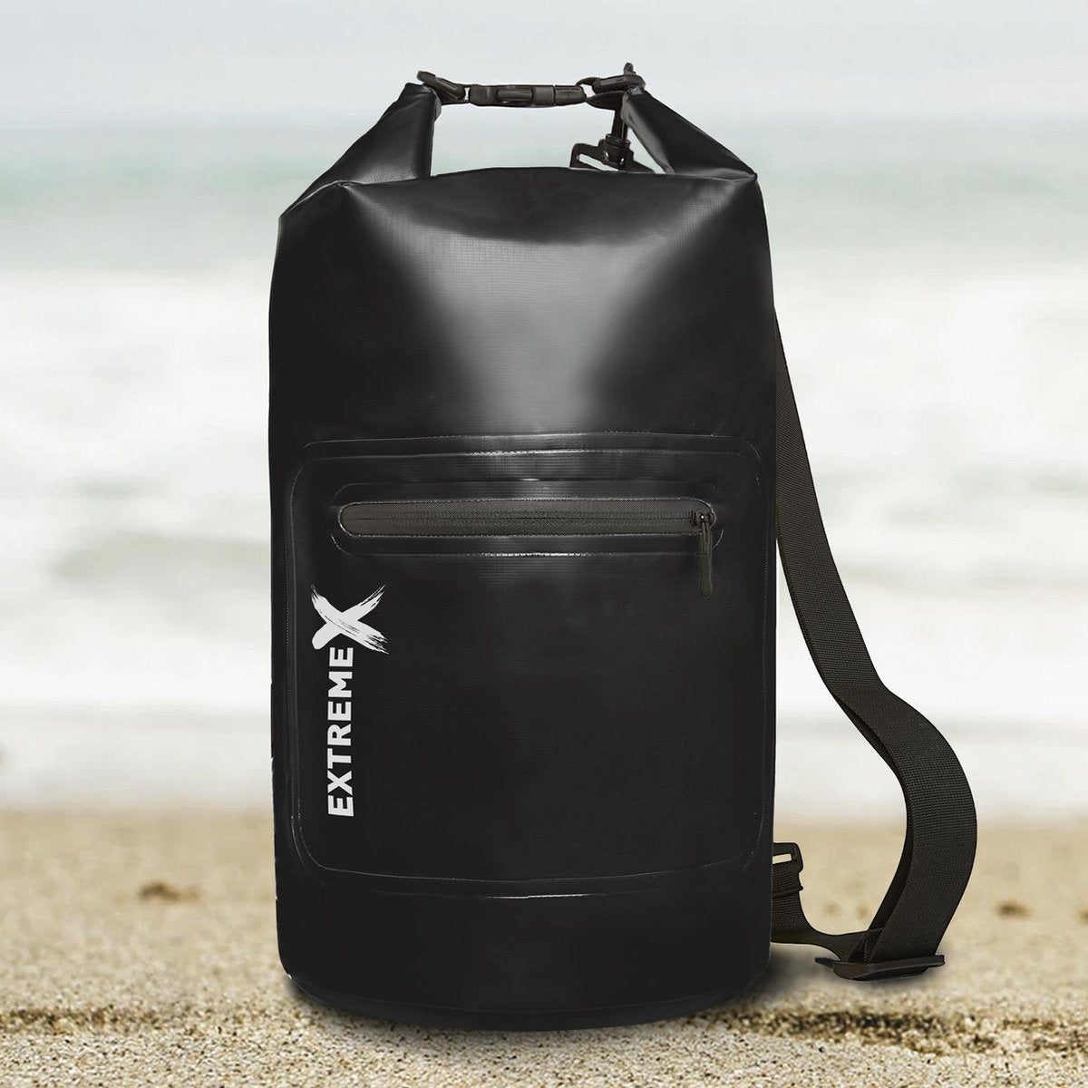 VIZU VEXDB10BK 10 Liter Waterdichte Drybag - Rugzak Zwart