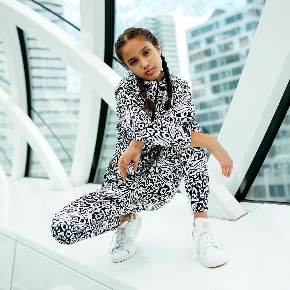 Raizzed meiden joggingbroek Lille Real White S21