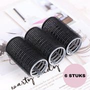 BeautyFit - Haarkrulset 6-delig - Krulspelden - Haarrollers - Kleefrollers - Hoge kwaliteit Haarkrullers- 6 Stuks