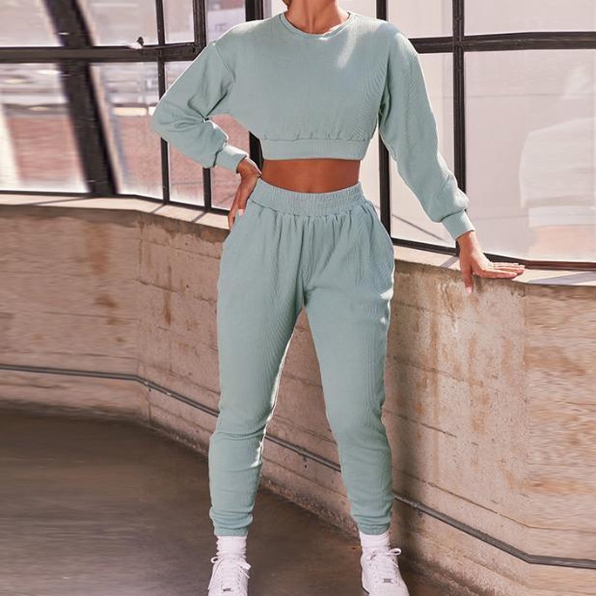 Lounge set | blauw | maat L