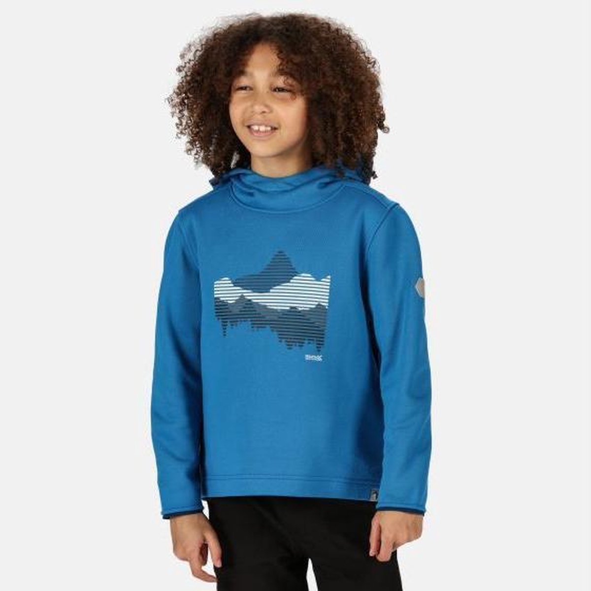 Highton Extol bedrukte hoodie van Regatta voor Kinderen