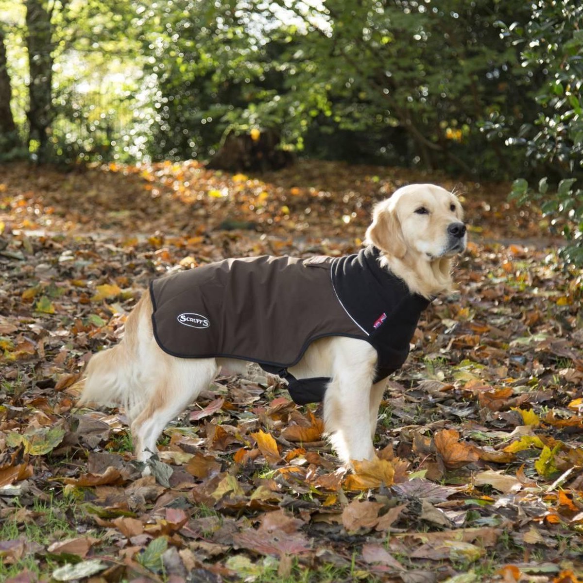 Scruffs Thermal Warme Hondenjas - Bruin - XS 40 cm