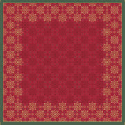 Duni Napperon X-mas Deco 84 Cm Papier Rood