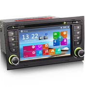 Audi A4 S4 RS4 Autoradio EU Navigatie  | B6 en B7 | USB &  Bluetooth |  CD/DVD speler | Seat Exeo