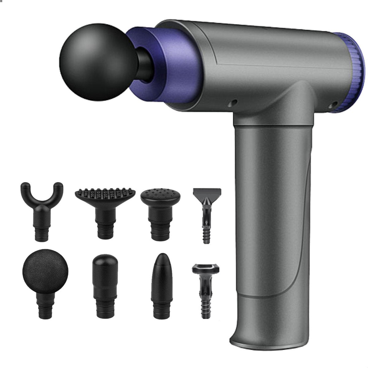 Malatie® Massage gun - Massage gun professioneel - Massage pistool - Massage apparaten - Spierherstel - 8 opzetstukken -  Spier massage apparaat - Sporten - Massage