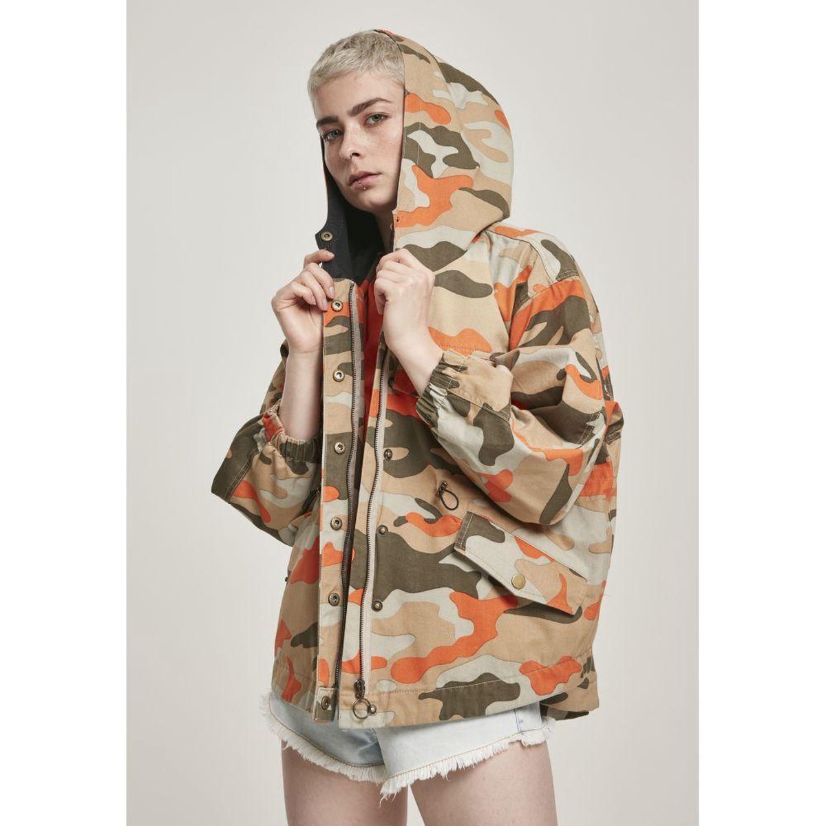 Urban Classics tussenjas Bruin-xl