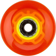 Nijdam LED Wielen voor Flip Grip Board - 60 x 45 mm - Fluororanje/Fluorgeel