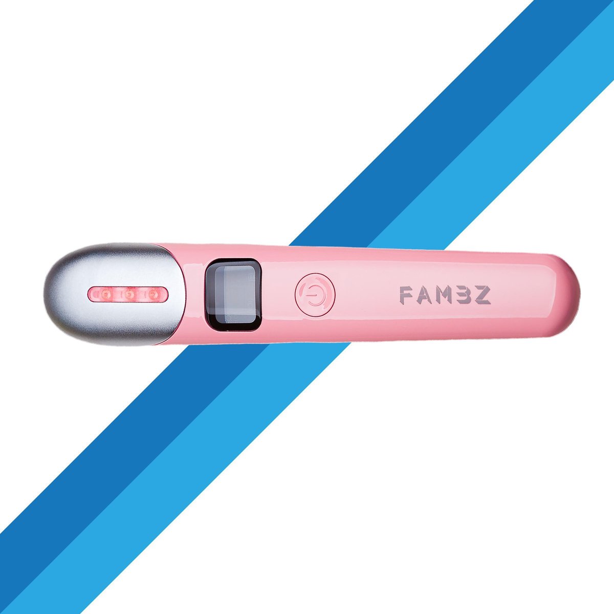 Fambz Effect Infrarood Huidverzorgingsapparaat (Roze) - Mesotherapie Huidverjongingsapparaat - 620NM Micro EMS Stralen - 3 Intensiteitslevels & 3 Modi - Massage Huidverzorging Apparaat Ideaal tegen Hoofdpijn / Stress / Rimpels / Acne / Littekens