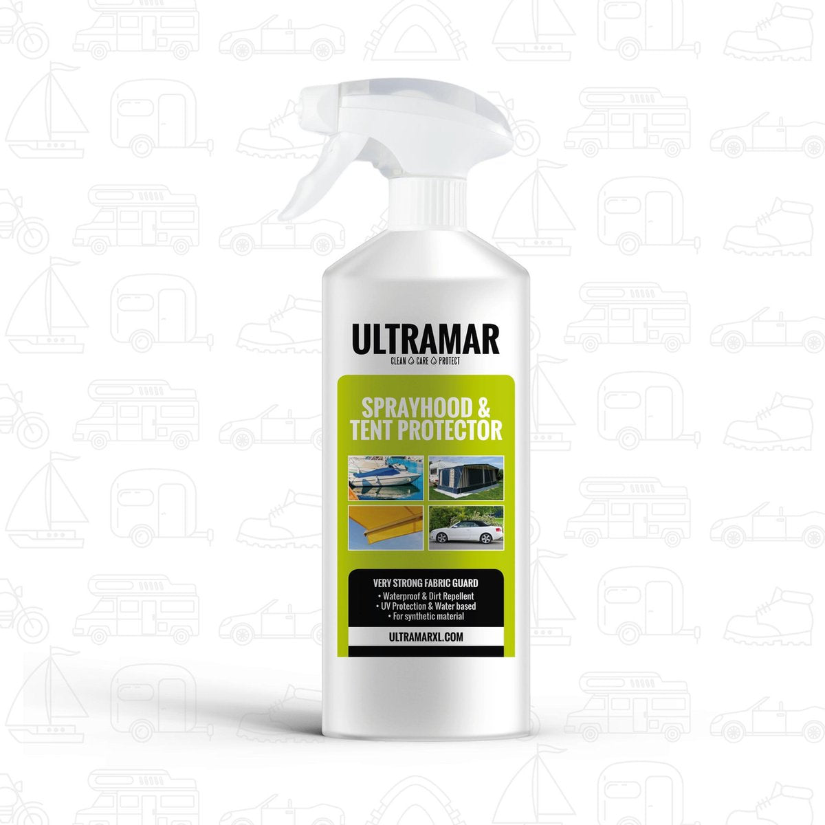 Beschermingsmiddel tent | 500 ml | Ultramar