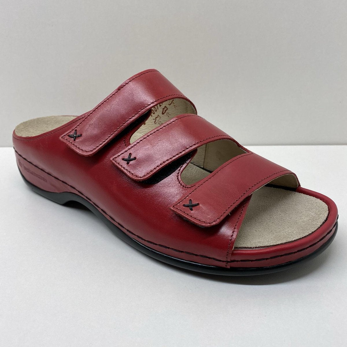 BERKEMANN – Damesmodel Franziska 01007-277 slipper – muiltje – wijnrood – maat EU: 39 1/2 en UK: 6