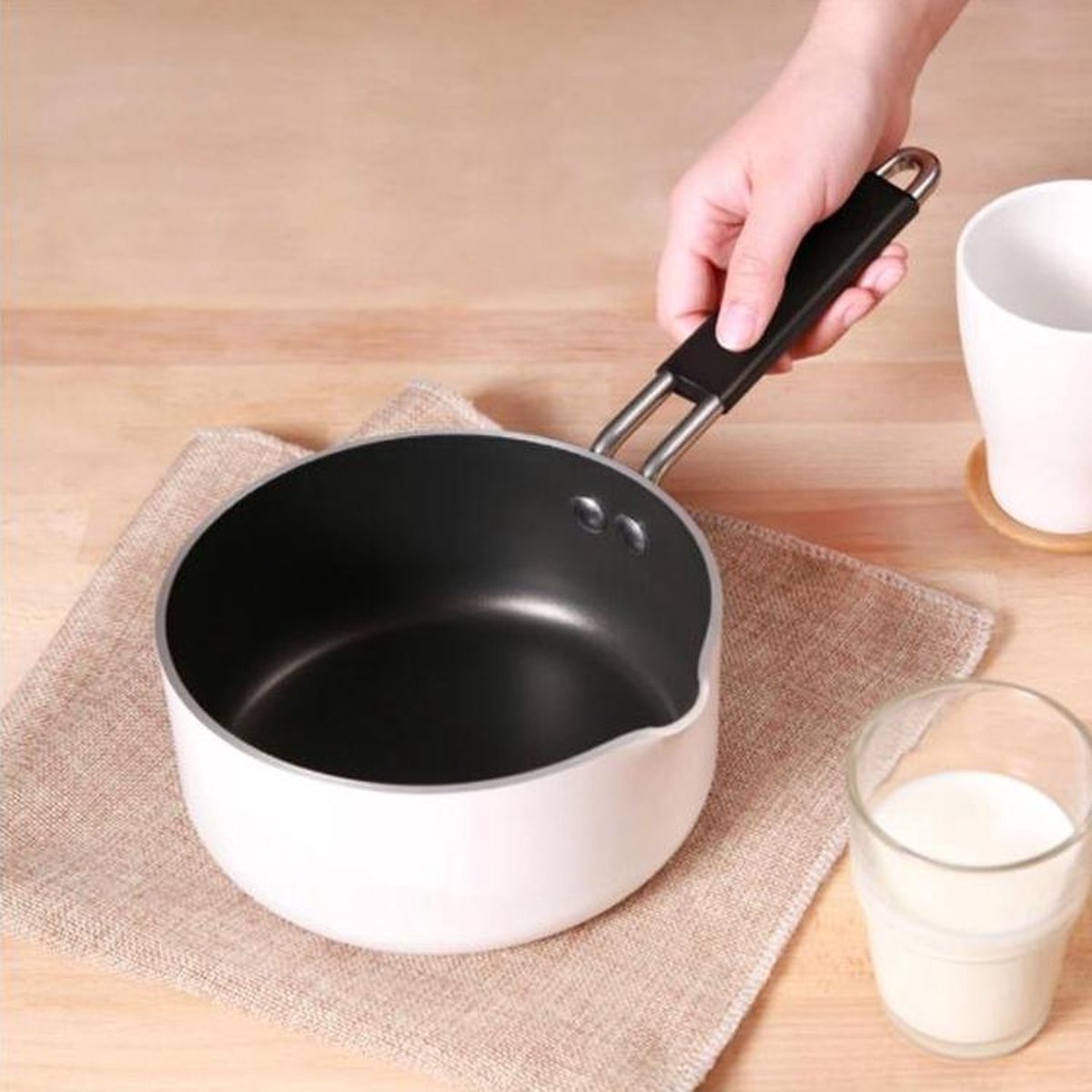 Originele Xiaomi keuken melk pot cake pan pannenkoek Maker  capaciteit: 1 36 L