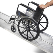 Datona® - Oprijplaat extra breed - 240 cm rijplaat rijgoot aluminium plaat