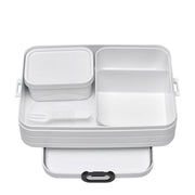 Mepal – Bento lunchbox Take a Break large- inclusief bento box – wit – Lunchbox voor volwassenen