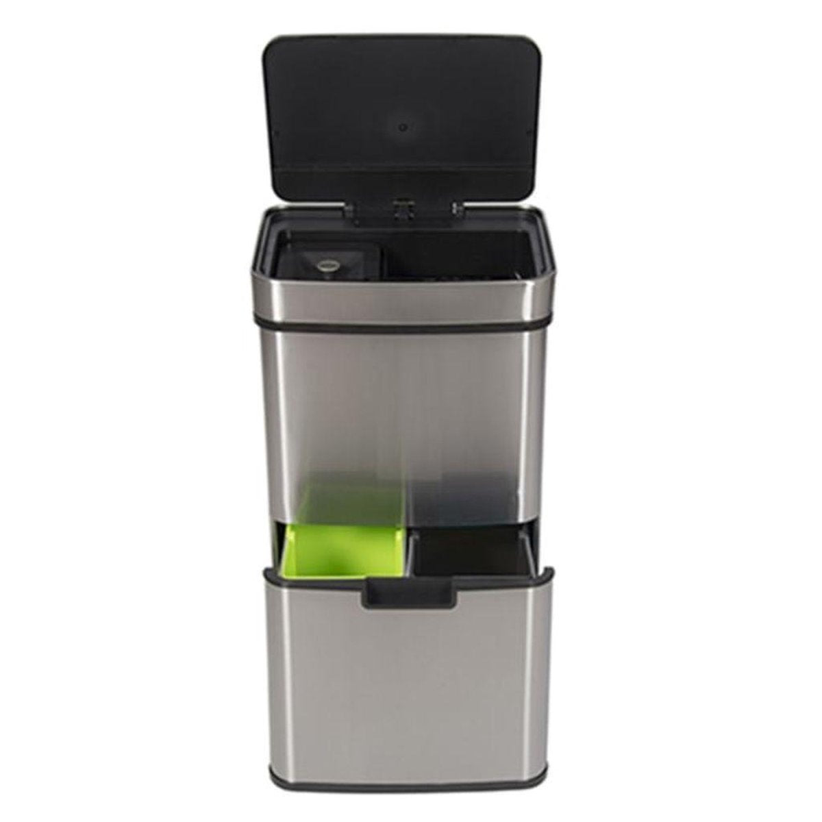 Trebs 99347  - Afvalcontainer 65l met 4 compartimenten en lade -
