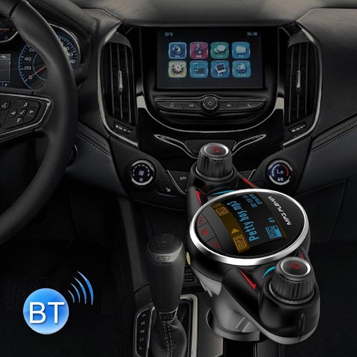 BT08 USB Opladen Smart Bluetooth Fm-zender MP3 Muziekspeler Car Kit