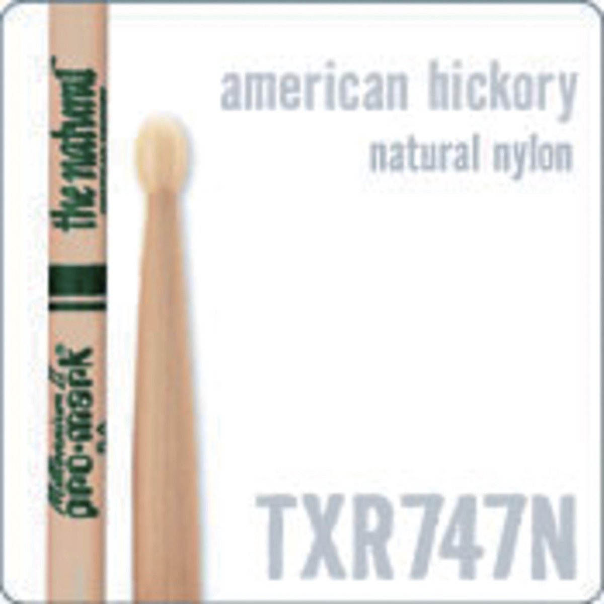TXR747N Rock Sticks Natural American Hickory