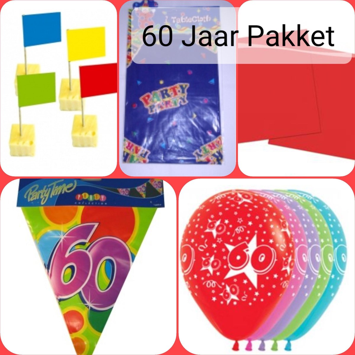 Feestpakket 60 jaar 