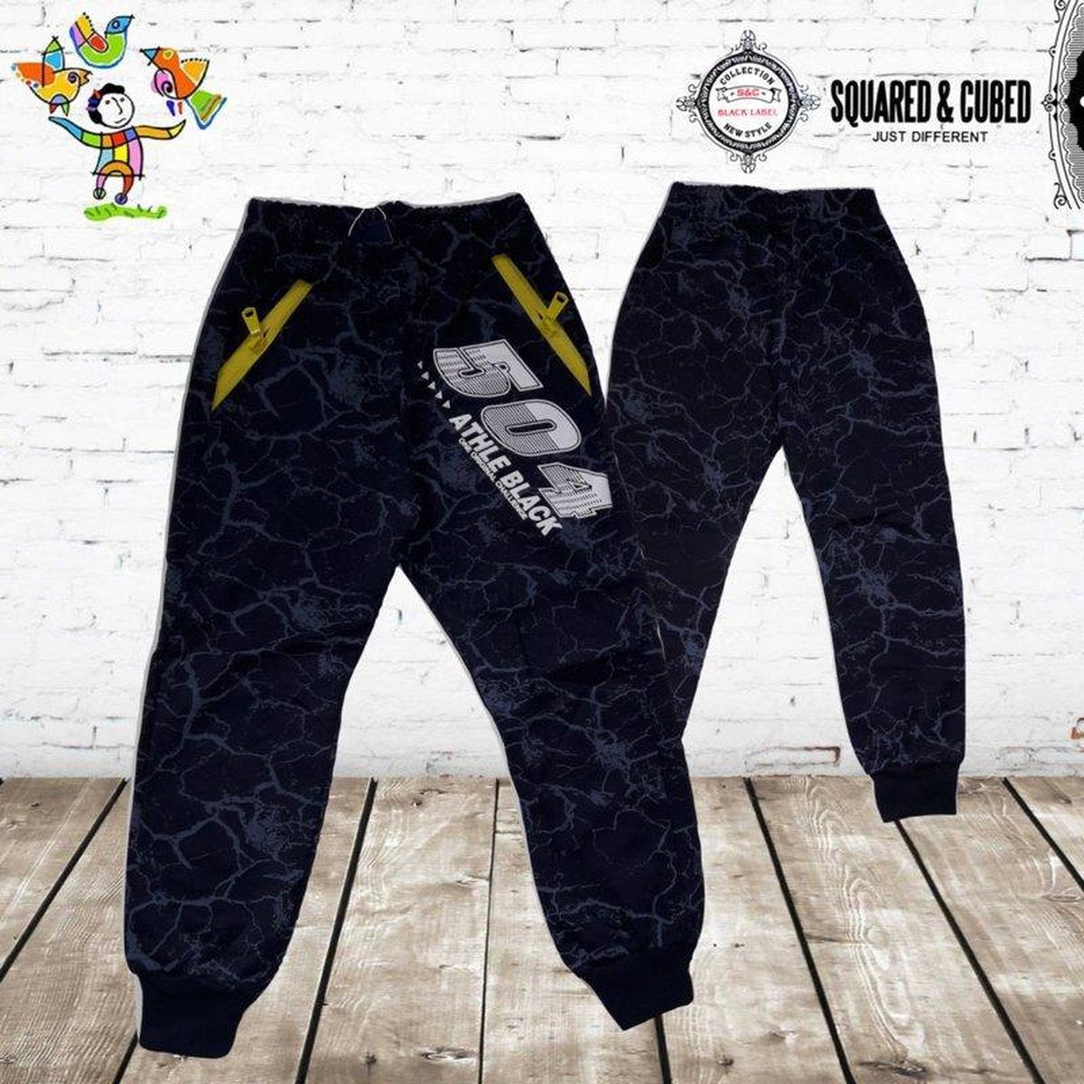 S&C Jogger 504 donkerblauw 98/104 - 98/104