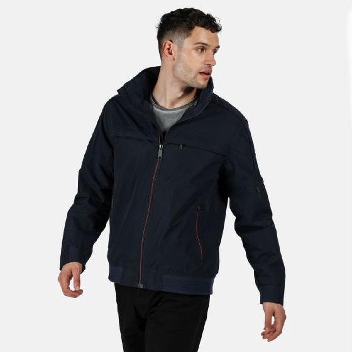 Regatta - Men's Montel Waterproof Bomber Jacket - Jas - Mannen - Maat L - Blauw