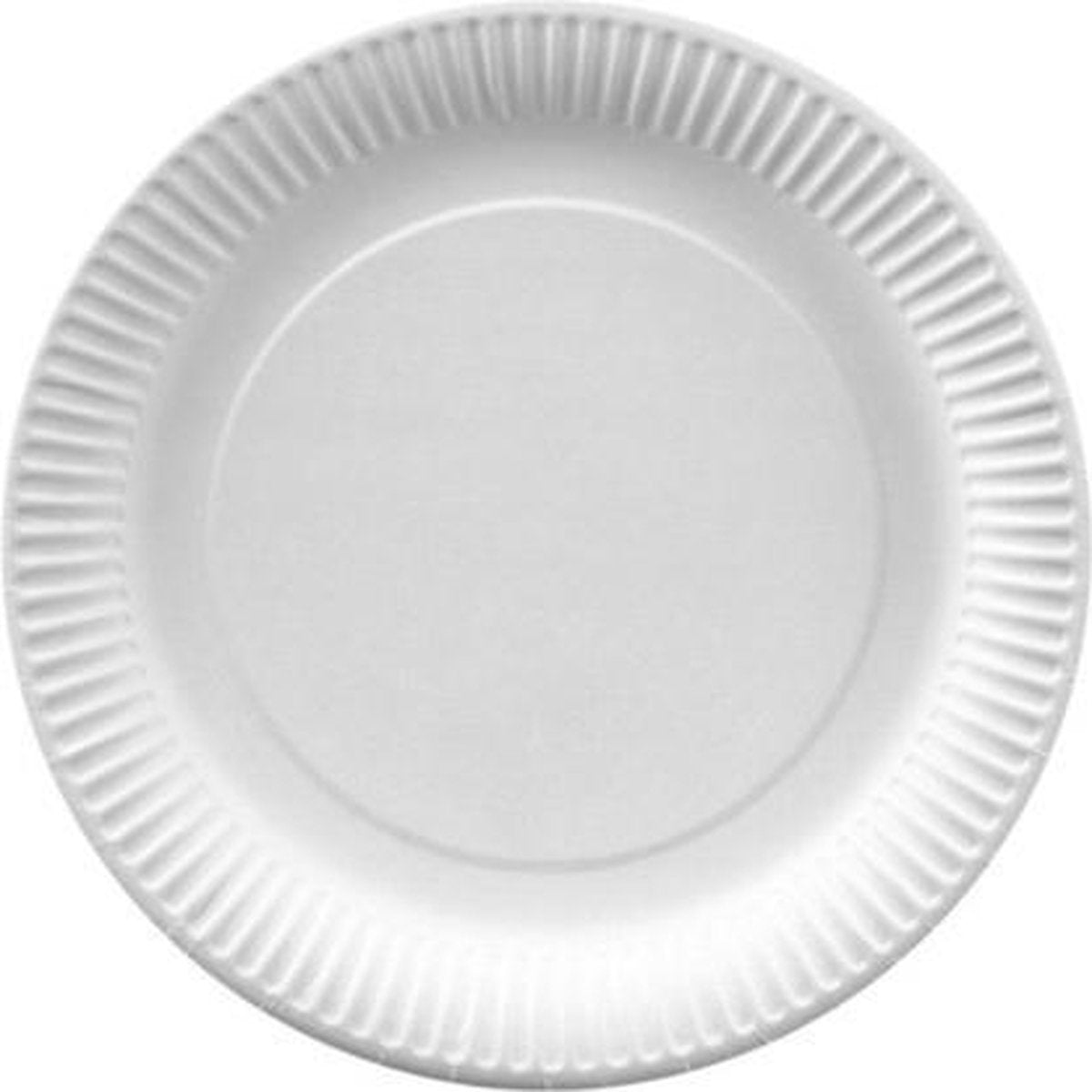 Papstar 11185 Rond Papier Wit 100stuk(s) bord