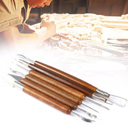 Boetseer en bewerk tools voor klei