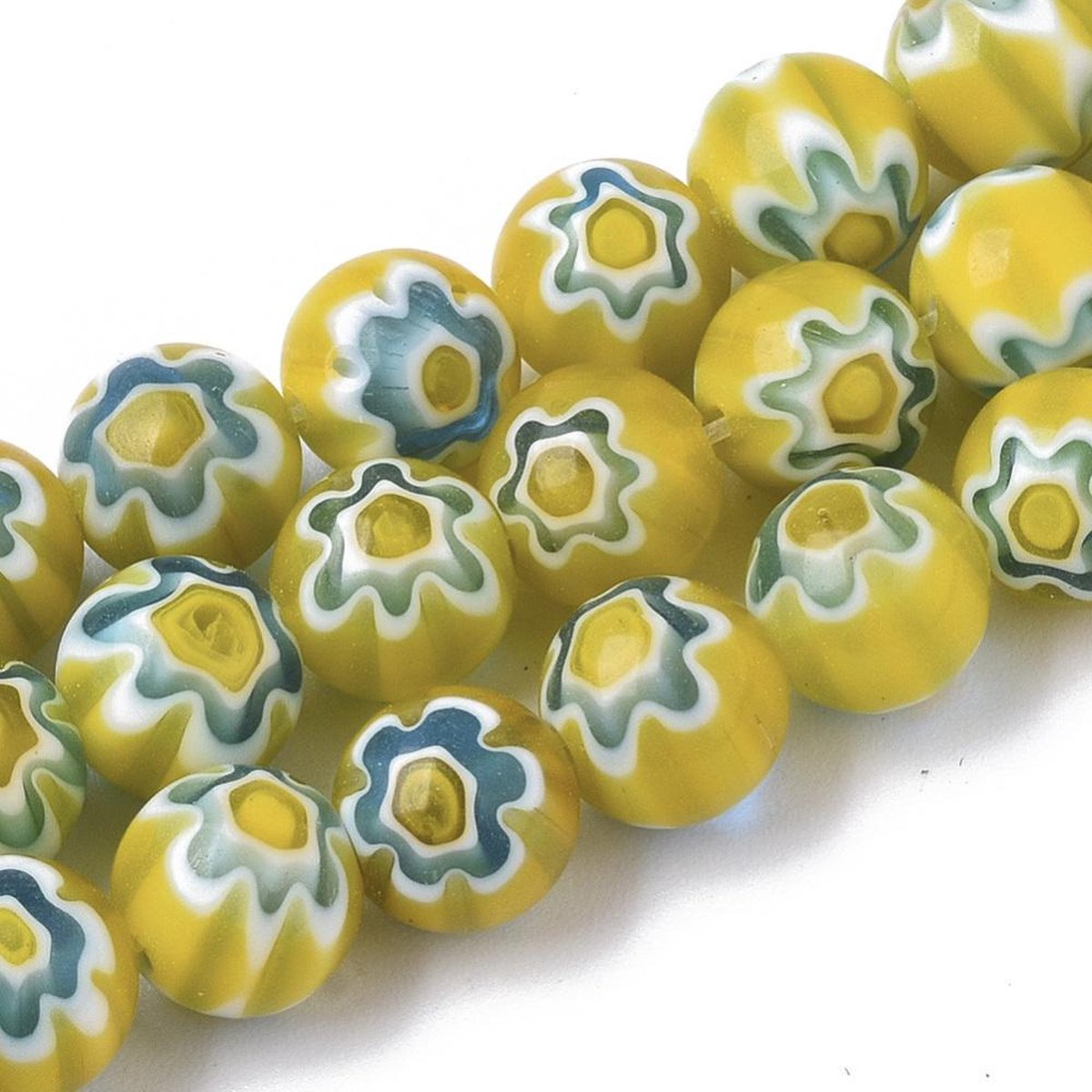 Millefiori glas