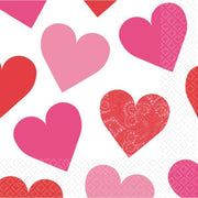 Servetten Key to your heart - 16 stuks