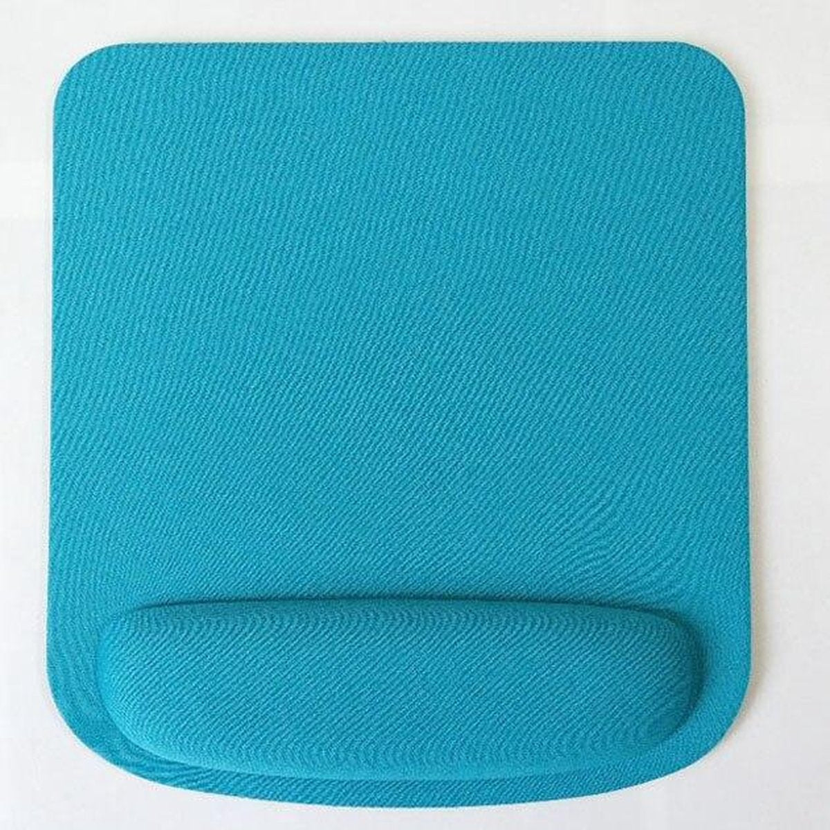 Gadgetpoint | Muismat | Vierkant | Polssteun | Antislip | Lichtblauw