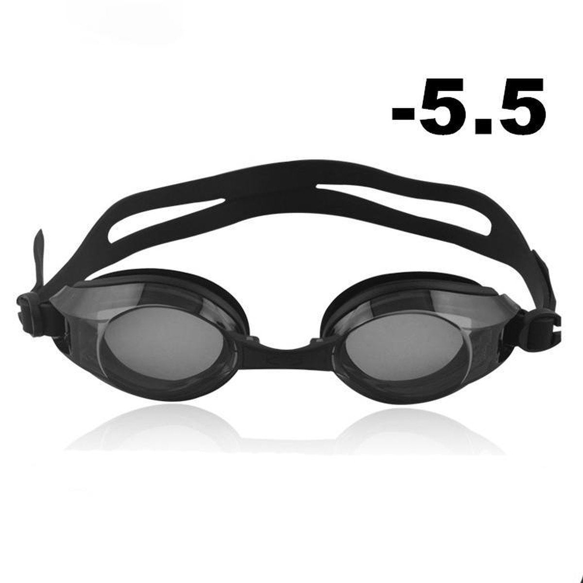 Zwembril op sterkte - myopia  (-5.5)