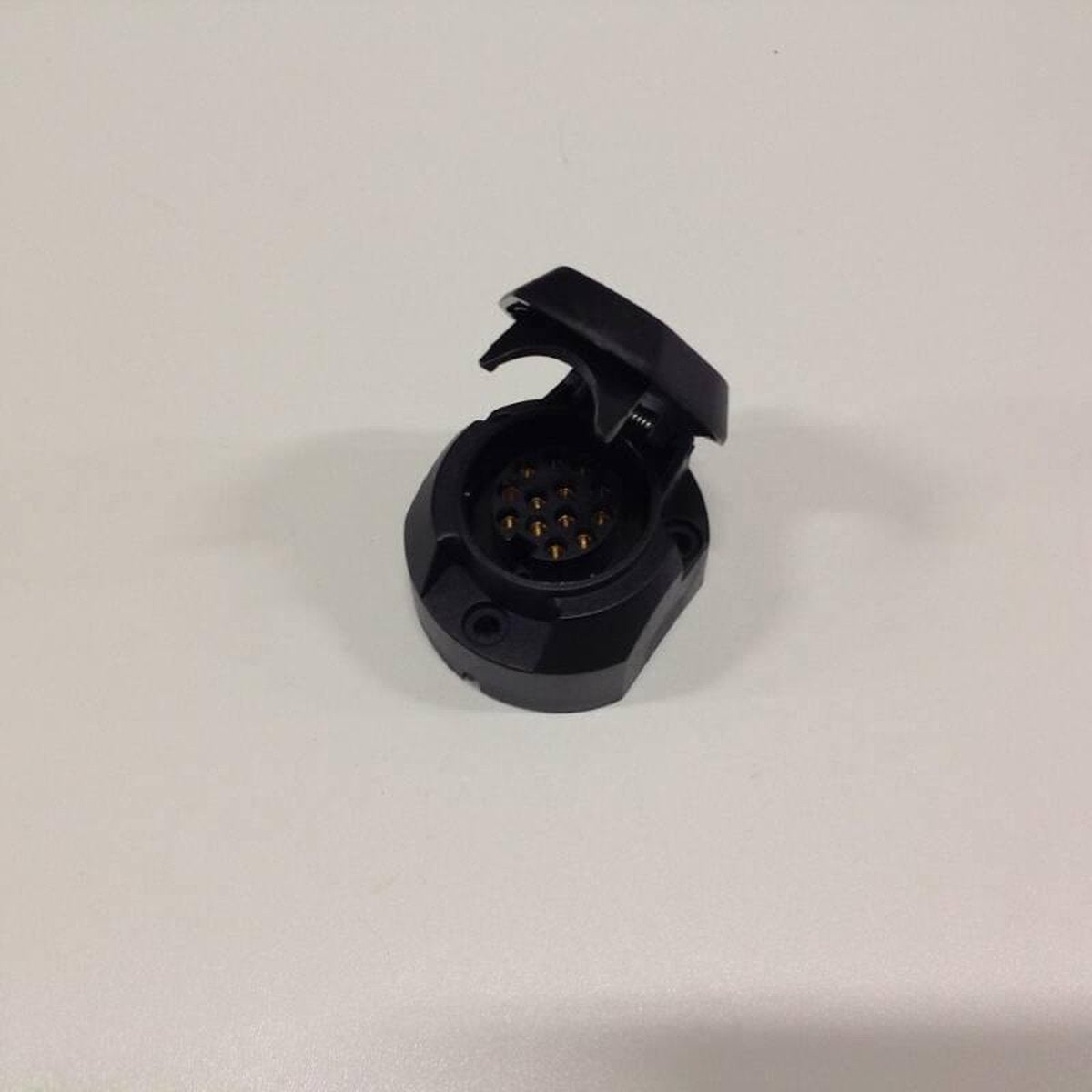 Stekkerdoos/ verloopstekker / 13 polig  Jaeger type 13 pins met bajonetsluiting 