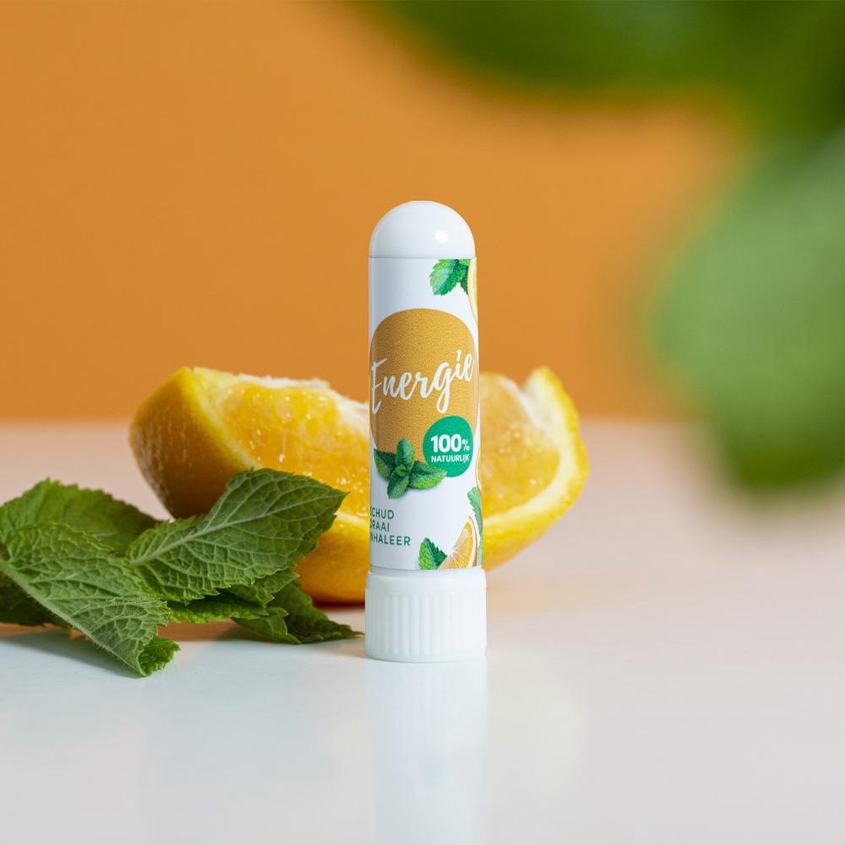 Naroma Energie Neusinhaler - Etherische olie - 100% Natuurlijk