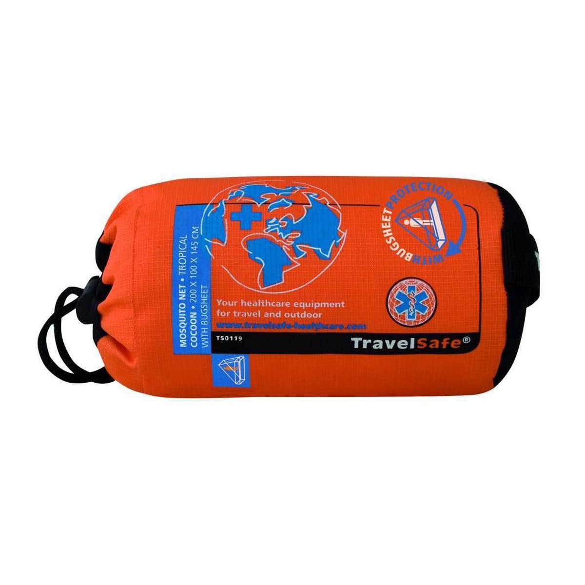 Travelsafe Cocoon - Driehoeks klamboe - 1 persoons