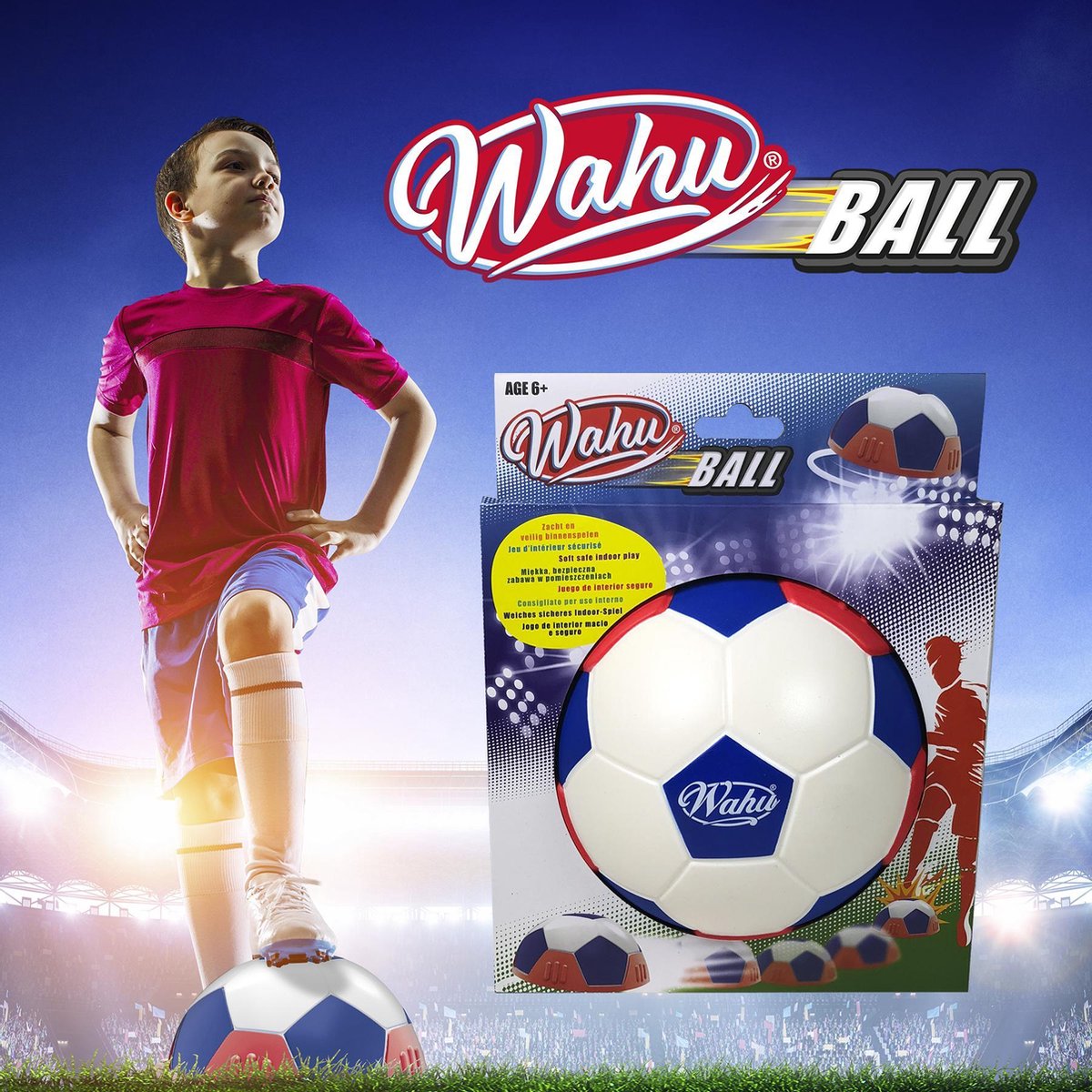 Wahu Ball Red/Blue