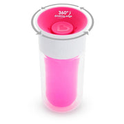 Munchkin Miracle 360 Isolerende Drinkbeker - Met personalisatie Sticker - Roze