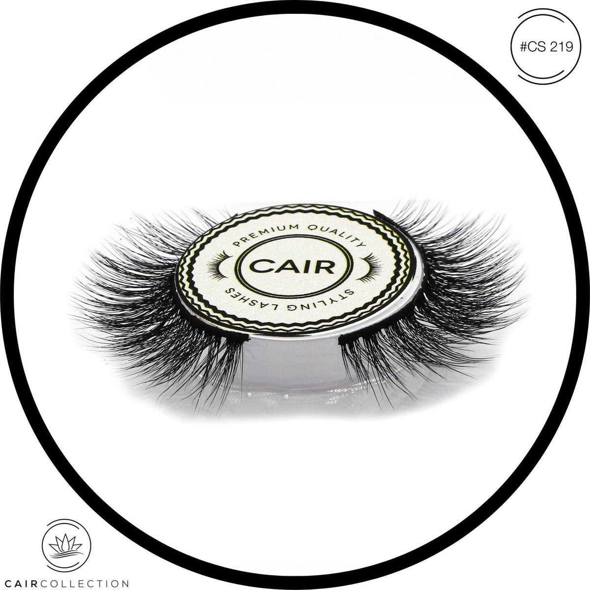 CAIRSTYLING CS#219 - Premium Professional Styling Lashes - Wimperverlenging - Synthetische Kunstwimpers - False Lashes Cruelty Free / Vegan