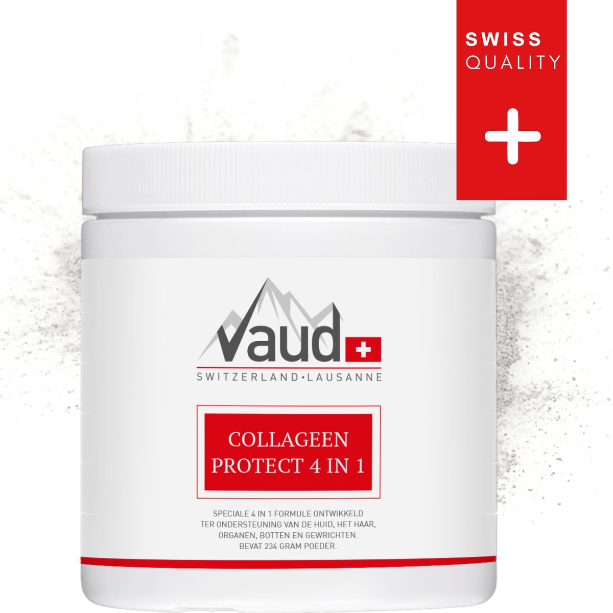 Collageen Protect 4 in 1 Vaud | collageen poeder | collageen supplement| clinique | huidverzorging | gezichtsverzorging | 30 dagen kuur