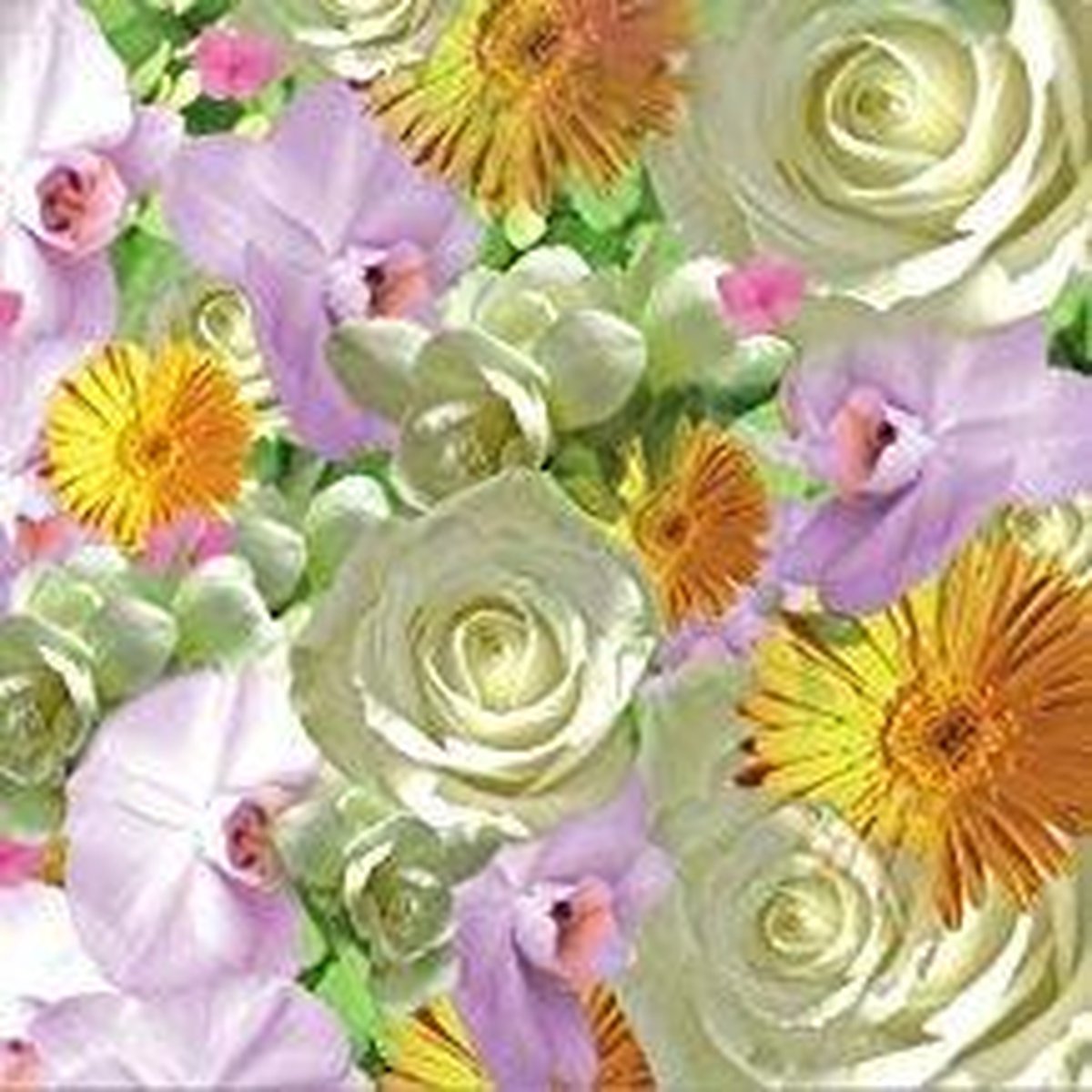 Papstar Springflowers Servetten - 33 x 33 cm - 20 stuks