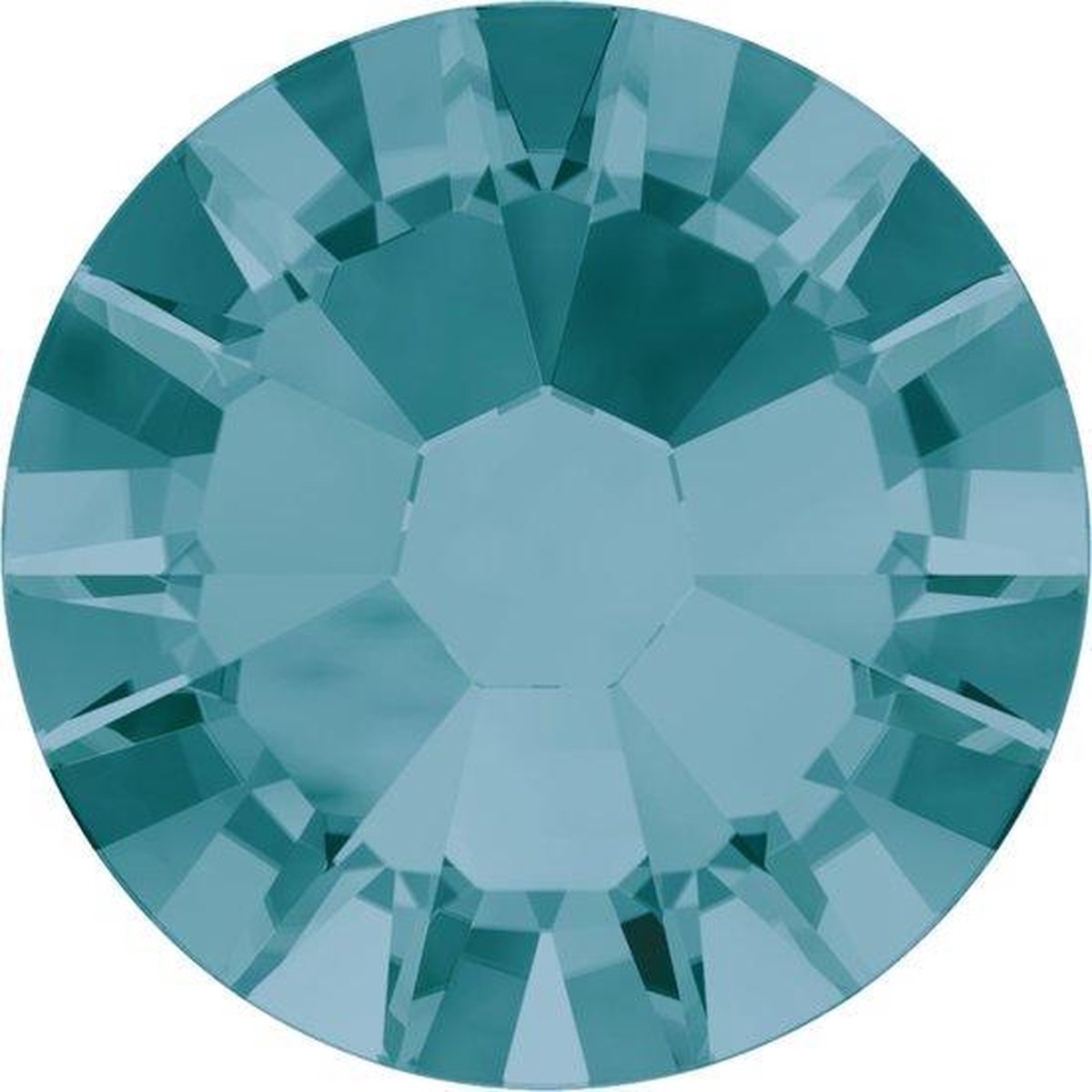 Swarovski Kristal Blue Zircon SS30 6mm 100 steentjes - swarovski steentjes - steentje - steen - nagels - sieraden - callance