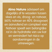 Almo Nature  HFC Natural Natvoer voor Honden - 24 x 95 gram - Skipjack Tonijn & Kabeljauw - 24 x 95 gram
