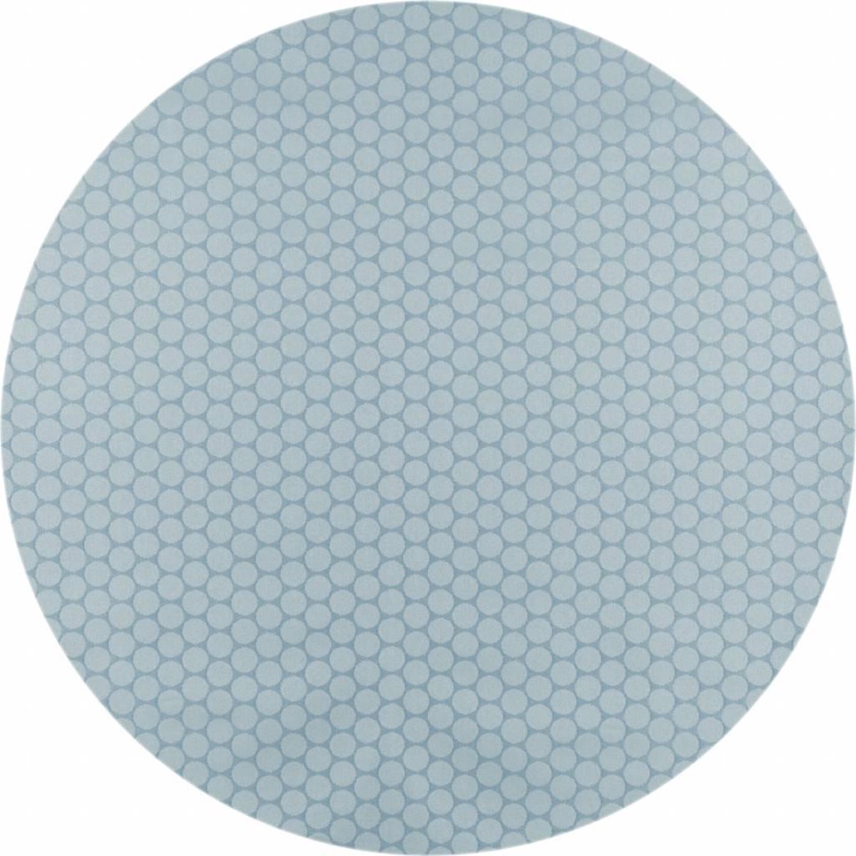 MixMamas Rond Tafelkleed Gecoat - Ø 160 cm - Stippen - ton-sur-ton - Oceaan Groen