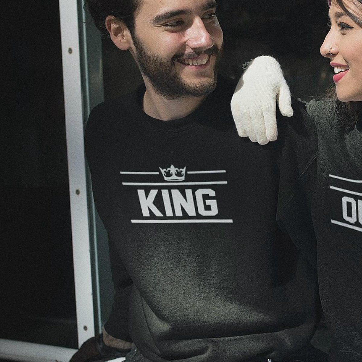 King & Queen Thrice Trui (King - Maat S) | Matching outfits | Koppel truien