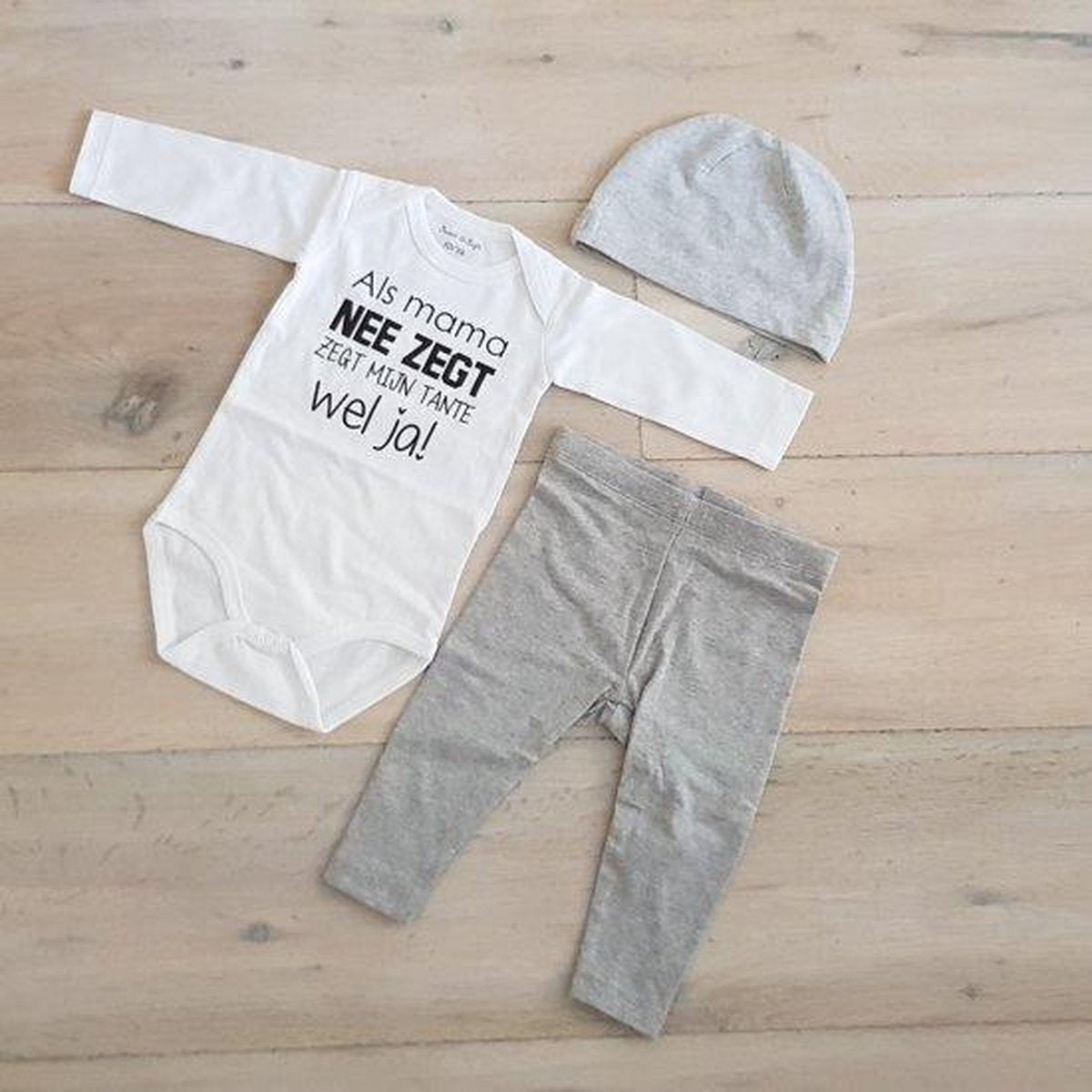 Baby cadeau geboorte meisje jongen set met tekst aanstaande zwanger kledingset pasgeboren unisex Bodysuit |  babykleding Huispakje | Kraamkado | Gift Set babyset kraamcadeau pakje babygeschenk babygeschenkset kraampakket