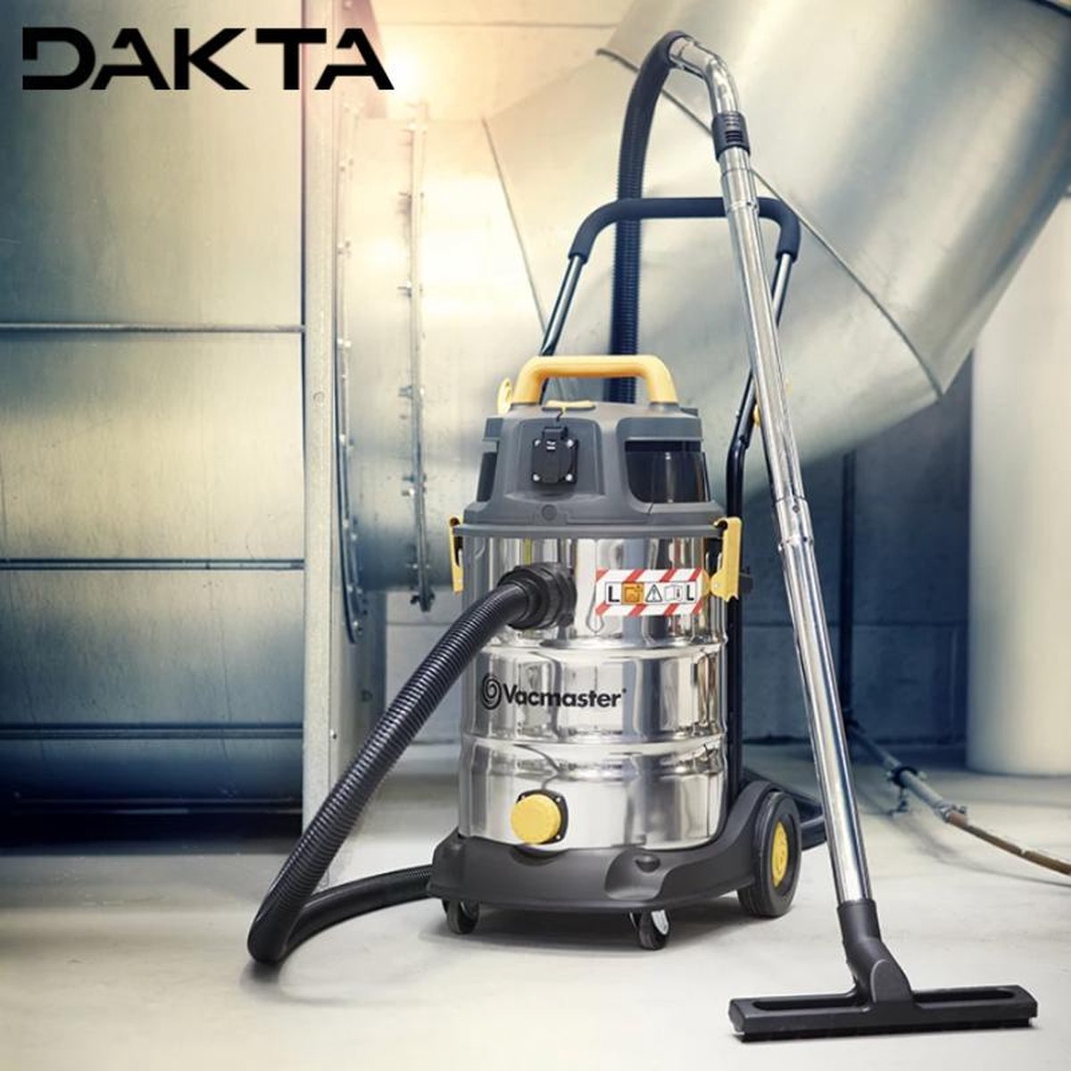 Dakta® Bouwstofzuiger  | Nat / Droog Zuiger | Bouw Stofzuiger | Alleszuiger | 1600W | 30L