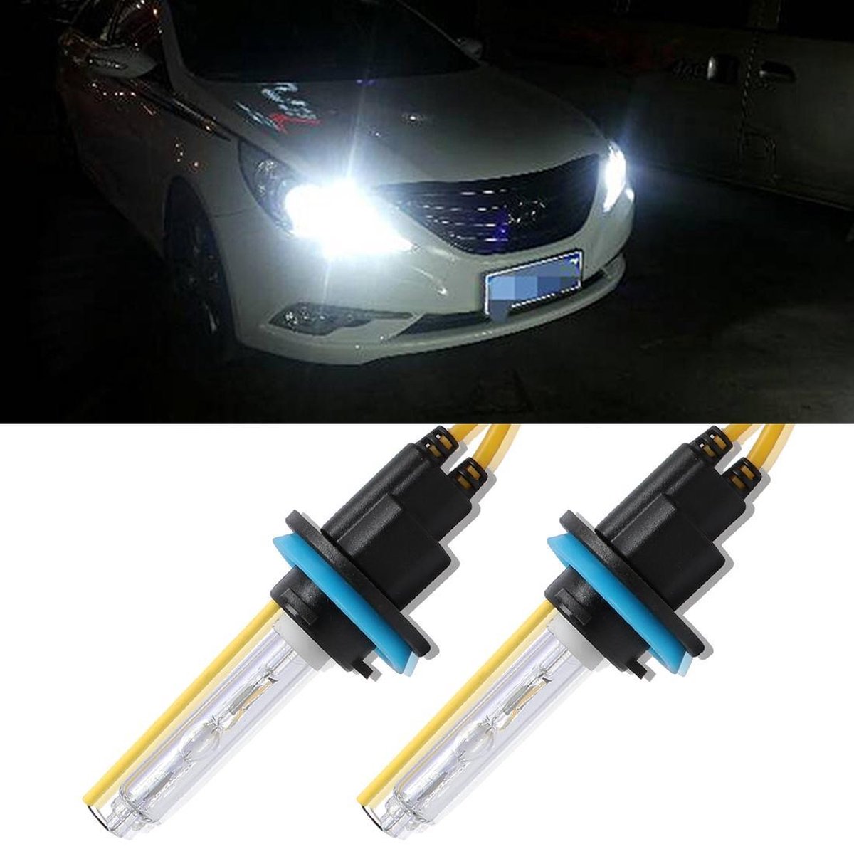 2 STKS H8 H9 H11 55 W 2500LM 5500 K Wit Licht HID Conversie Kit LED Auto Koplamp Lamp Mistlamp