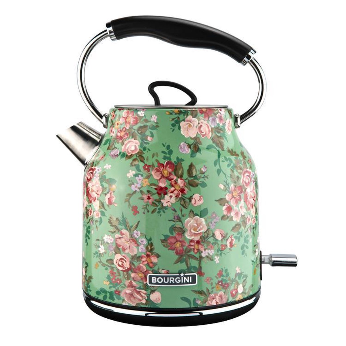 Bourgini 23.0528 Retro - Waterkoker - Flower - 1.7L