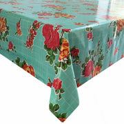 MixMamas Tafelzeil Rozendal - 120 x 250 cm - Mintgroen