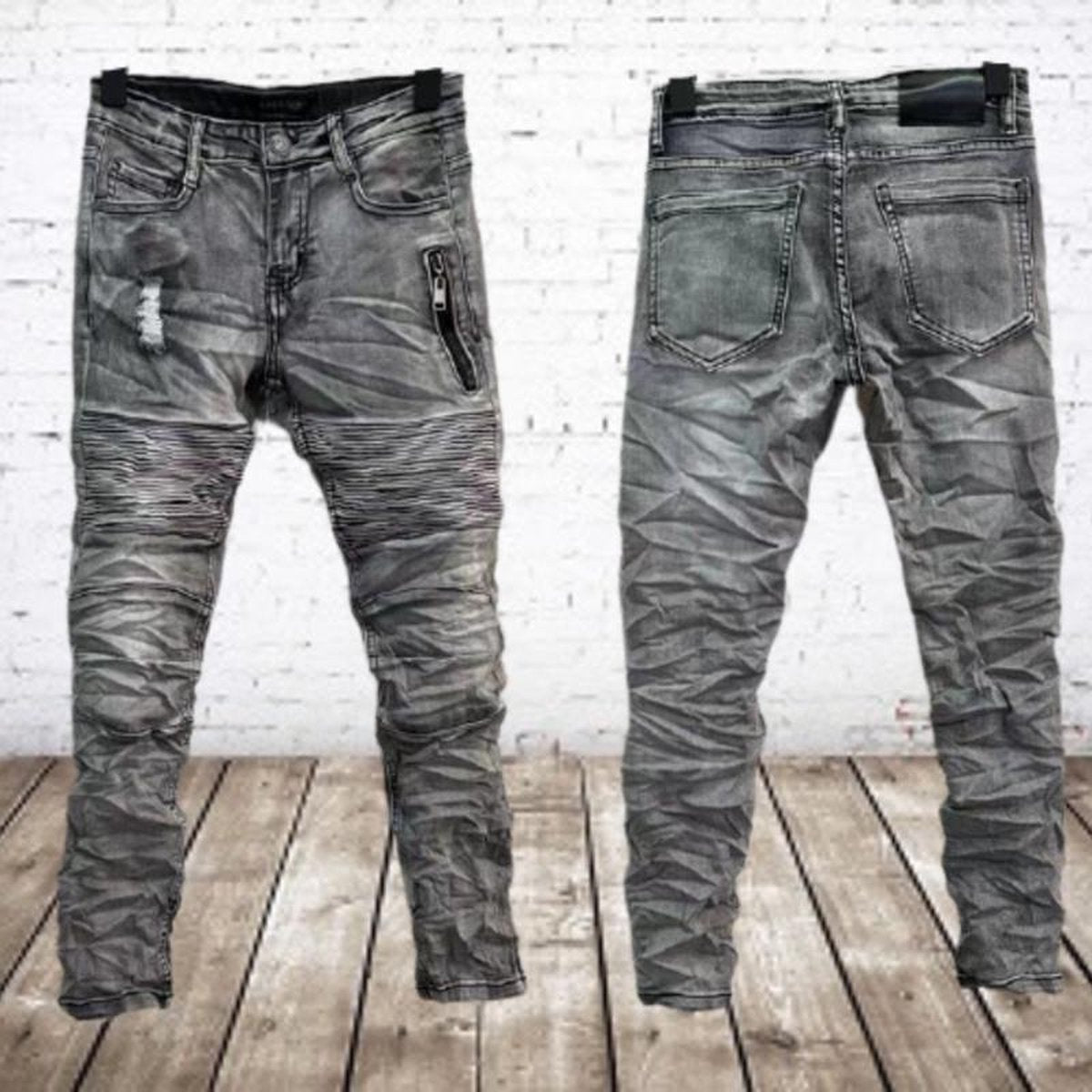 S&C Jongens jeans grijs 2562 - 98/104